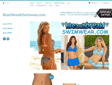 Tablet Screenshot of beachbreakswimwear.com